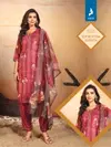 Noorjaha By Kaya Muslin Digital Jacquard Readymade Suits Wholesale Price In Surat